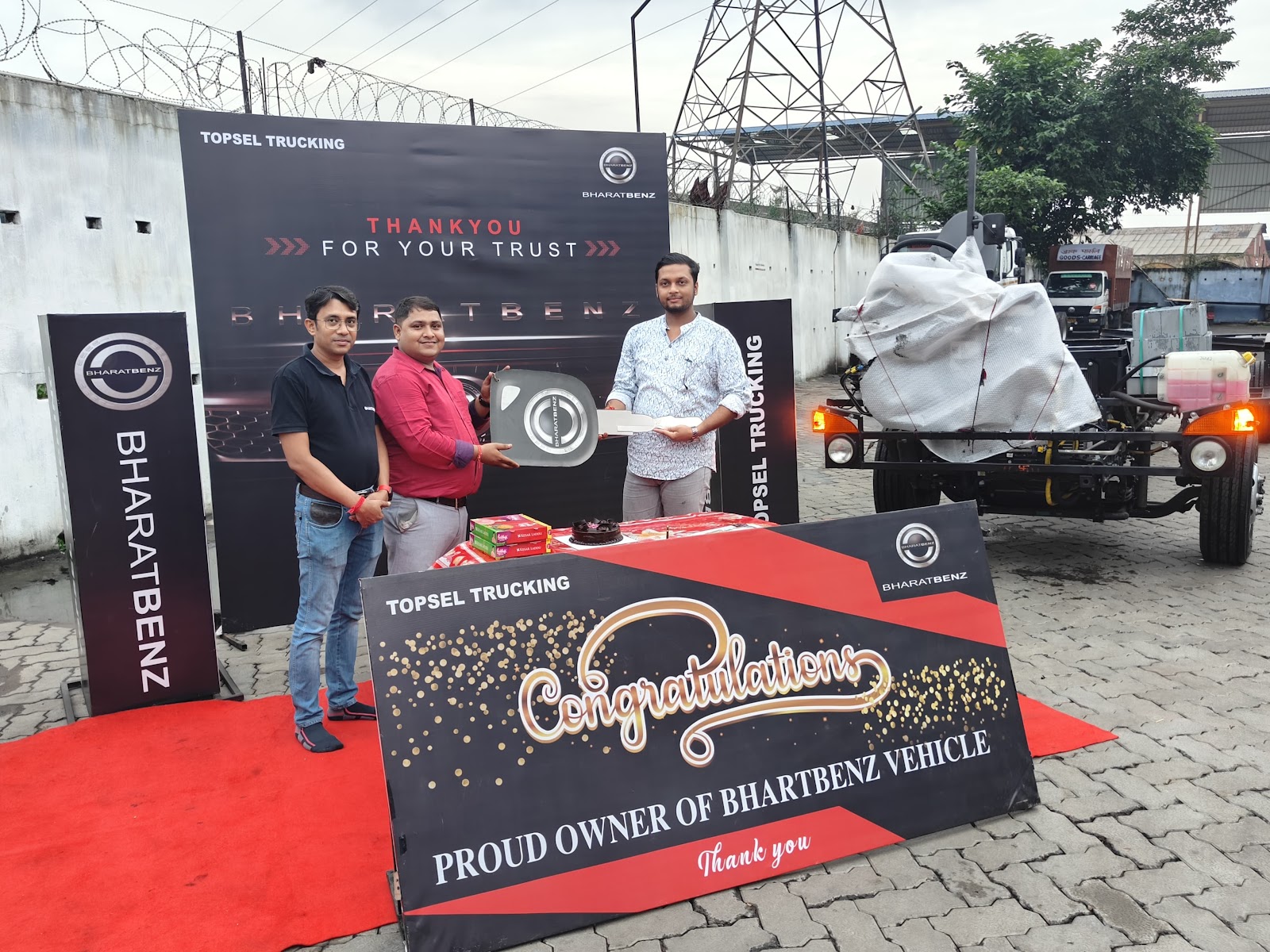 Delivery of 1017 Bus — Chamrail Workshop