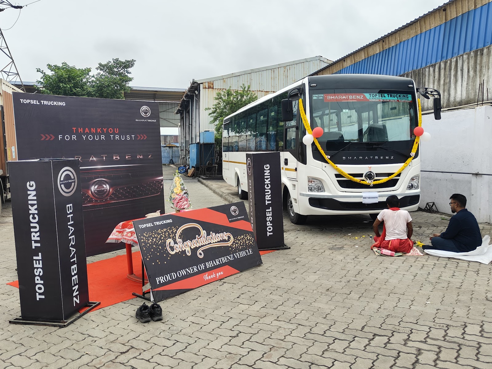 Delivery of 1017 Fully Built Bus — Chamrail Workshop