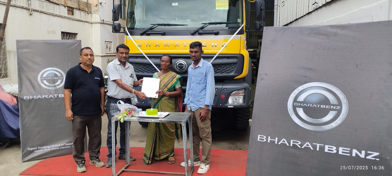 Delivery of 2832CM — Rampurhat Workshop