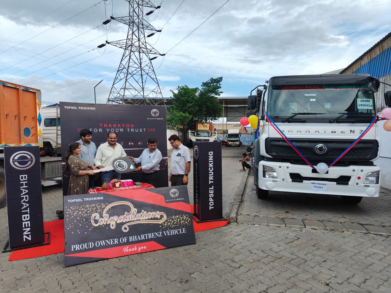 Delivery of 4232R — Chamrail Workshop