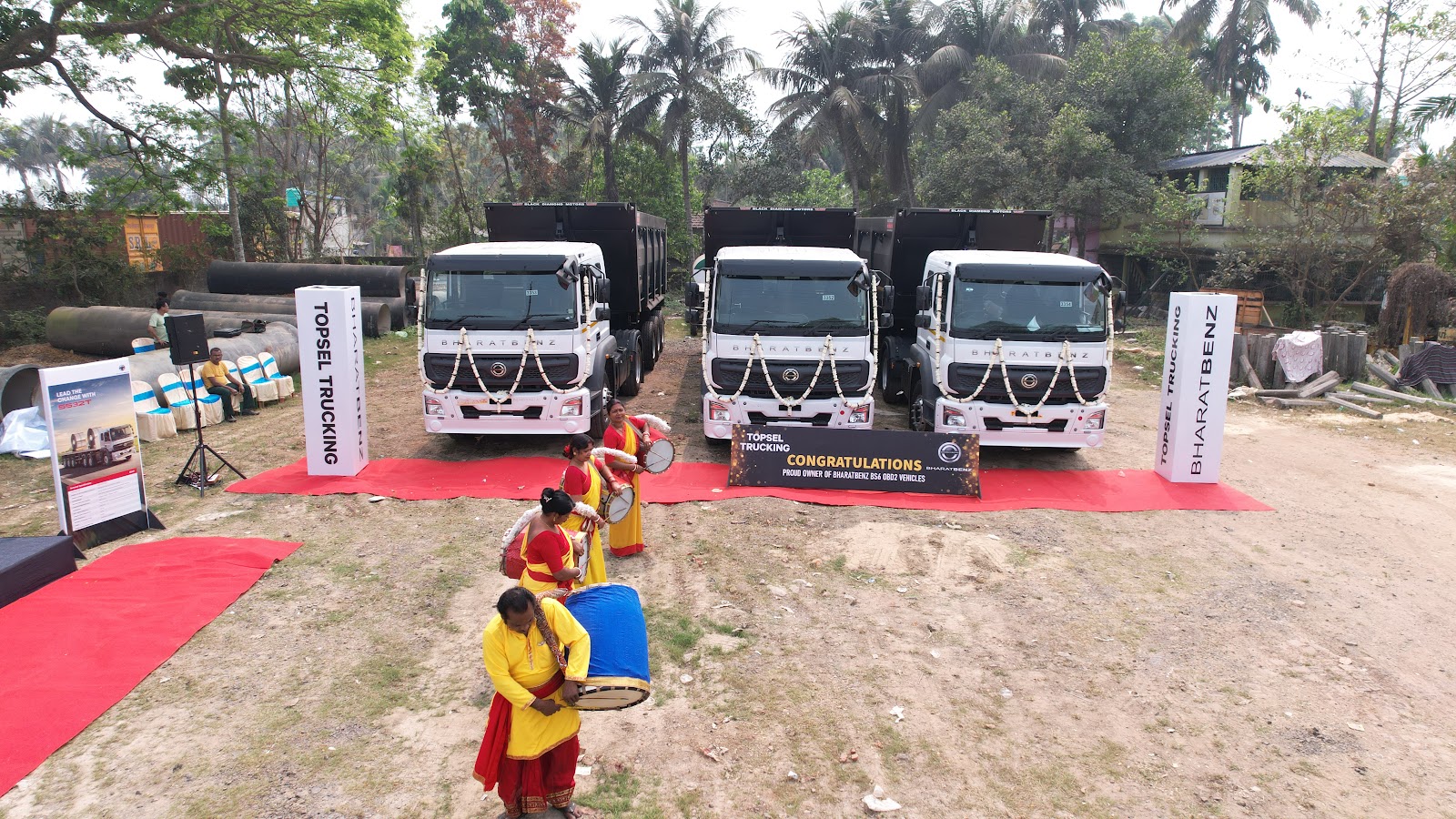 Delivery of BHARATBENZ BS6 VEHICLES DELIVERY — 10 March 2026 — Das Group