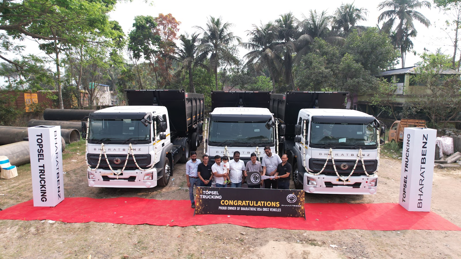 Delivery of BHARATBENZ BS6 VEHICLES DELIVERY — 10 March 2026 — Das Group
