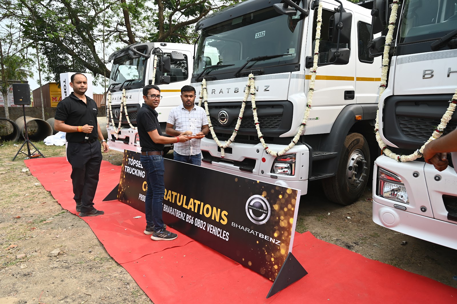Delivery of BHARATBENZ BS6 VEHICLES DELIVERY — 10 March 2026 — Das Group