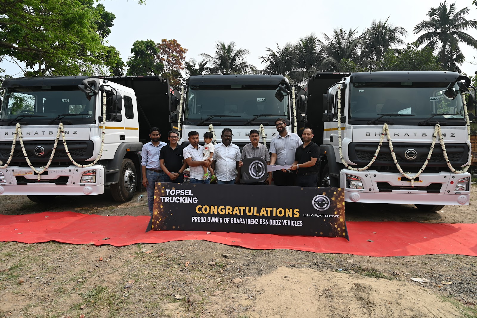 Delivery of BHARATBENZ BS6 VEHICLES DELIVERY — 10 March 2026 — Das Group