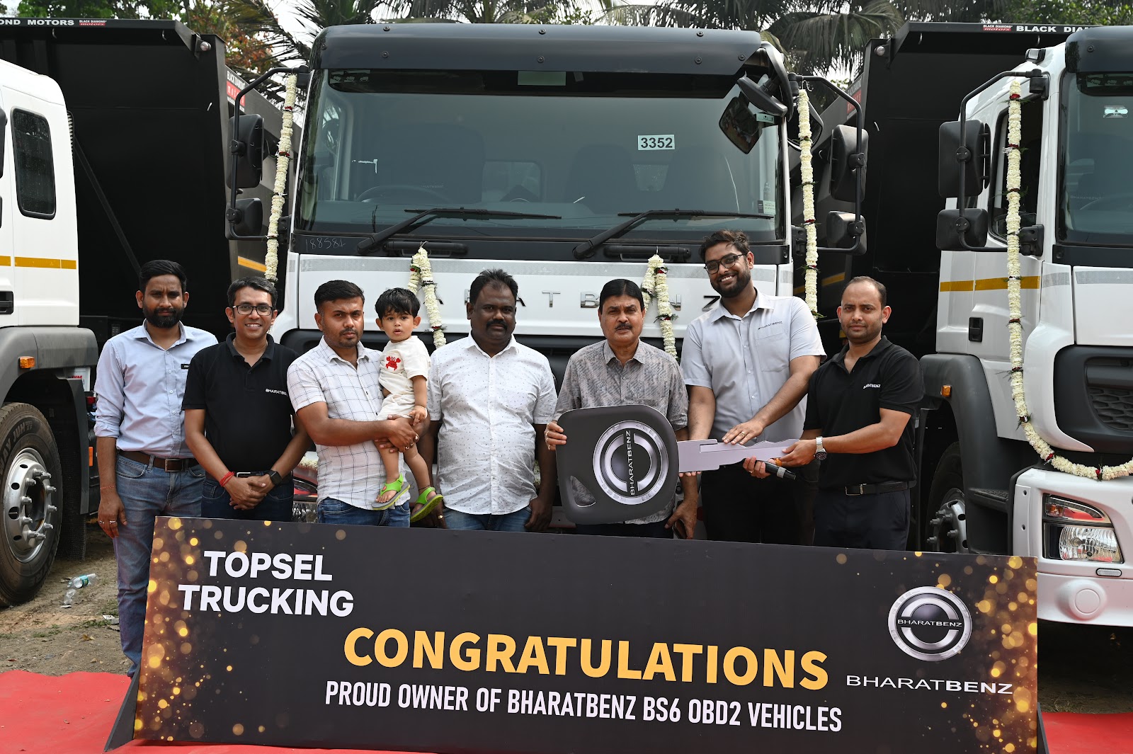 Delivery of BHARATBENZ BS6 VEHICLES DELIVERY — 10 March 2026 — Das Group