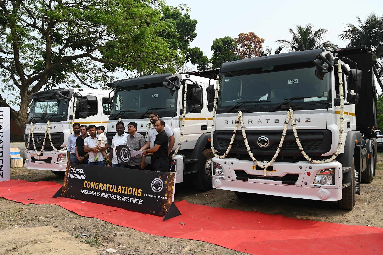 Delivery of BHARATBENZ BS6 VEHICLES DELIVERY — 10 March 2026 — Das Group